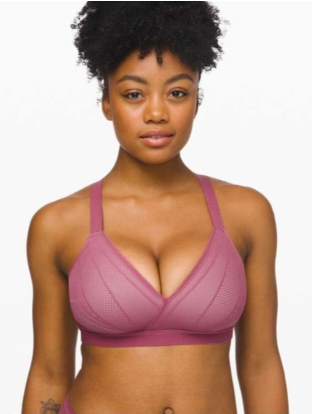 NWOT Lululemon Awake to Lace Wireless Sports Bra Size 34D